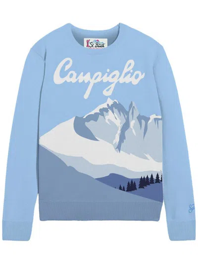 Mc2 Saint Barth New Crewneck Sweater Clothing In Blue