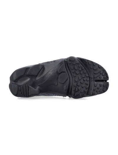 Nike Air Rift Split-toe Metallic Leather Sneakers In Multi