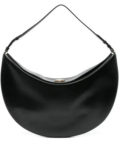 Jacquemus Le Petit Calisso Rond Embellished Leather Clutch In Black