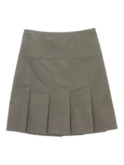 Our Legacy "girdle" Skirt In Green