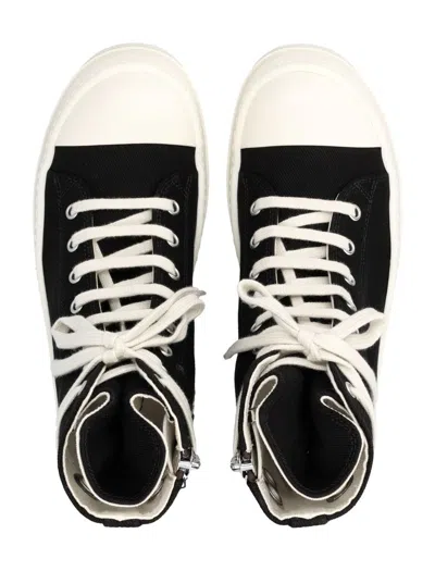 Rick Owens Drkshdw Black Porterville Sneaks Sneakers In Black