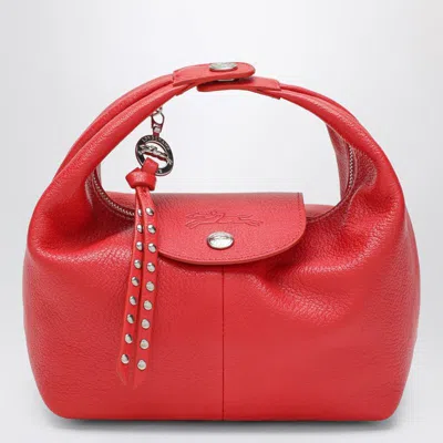 Longchamp Xs Le Pliage Xtra Shoulder Bag In Red