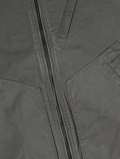 G-star Raw Duty Corduroy-collar Trucker Jacket In Gray