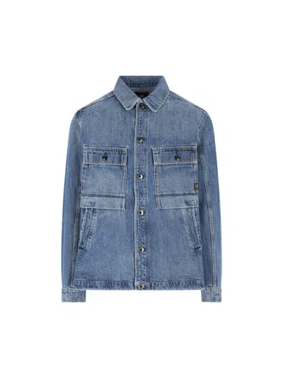 G-star Raw Mosa Denim Overshirt In Blue