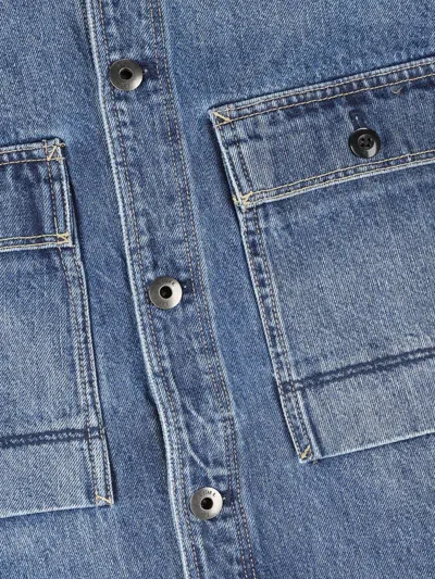 G-star Raw Mosa Denim Overshirt In Blue