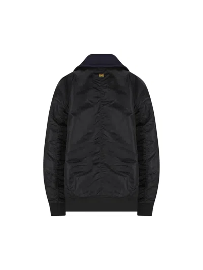 G-star Raw Double-breasted Jacket In Black