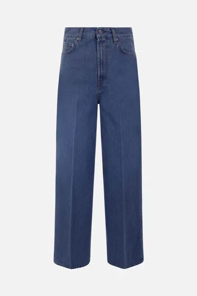 Totême Belt-loop Jeans In Blue
