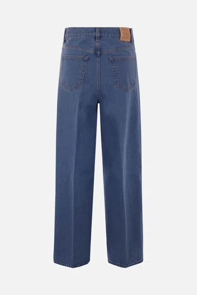 Totême Belt-loop Jeans In Blue