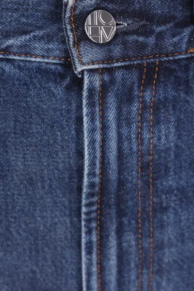 Totême Belt-loop Jeans In Blue