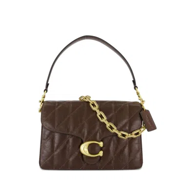 Coach Tabby With Chain Shoulder Bag In Brown