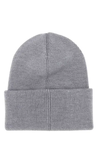 Canada Goose Classic Grey Hat With Structured Crown And Curved Brim In Gray