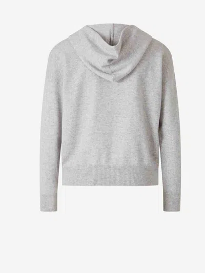 Peserico Hooded Jersey In Gray