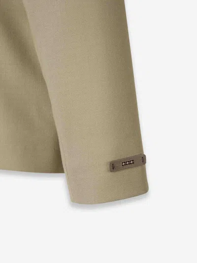 Peserico Straight Closure Blazer In Neutral