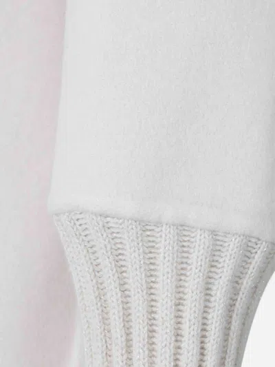 Peserico Short Wool Coat In Pink