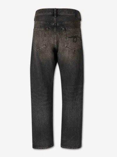 R13 Crossover Five-pocket Jeans In Black