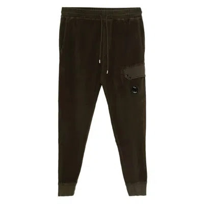C.p. Company Drawstring Trousers In Brown