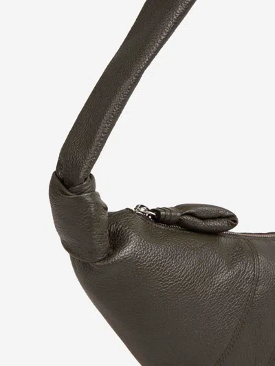 Lemaire Croissant Shoulder Bag In Gray