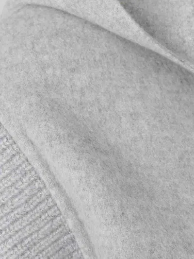 Peserico Wool Knit Vest In Gray