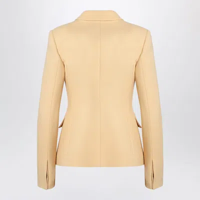Gucci Cream Coloured Crêpe Jacket In Neutral