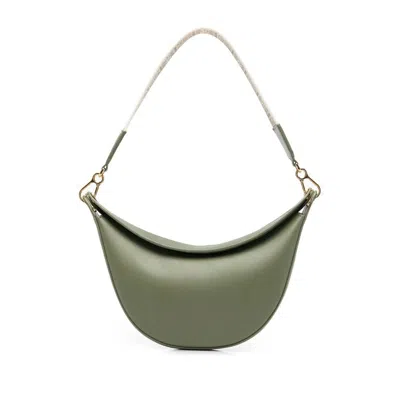 Loewe Green Shoulder Bags Women In Green