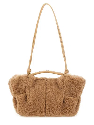 Hereu "arta Curly" Mini Bag In Brown