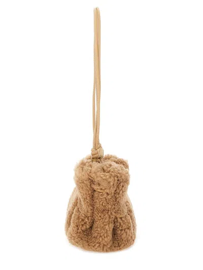 Hereu "arta Curly" Mini Bag In Brown