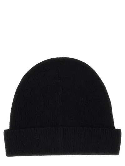 Apc A.p.c. Berretto In Lana Con Logo Unisex In Brown