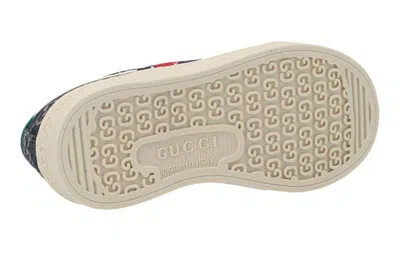 Gucci (gs)   Tennis 1977 Sneaker 'blue Ivory Gg Denim' In Multi
