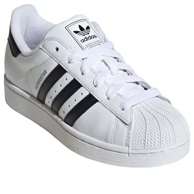 Adidas Originals Superstar Ii Stripe-detail Sneakers In White