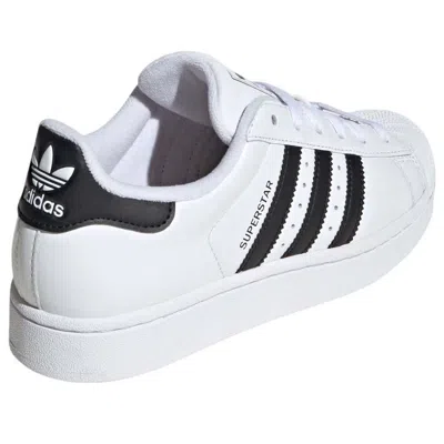 Adidas Originals Superstar Ii Stripe-detail Sneakers In White