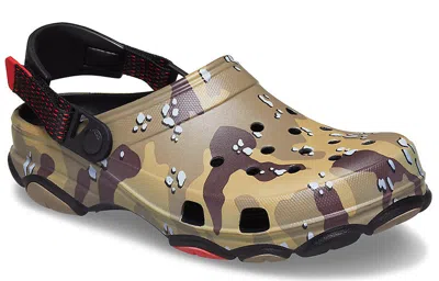 Crocs Classic Clog Desert Camouflage Beach Unisex Black Brown Sandals