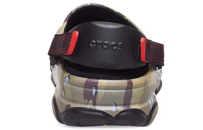 Crocs Classic Clog Desert Camouflage Beach Unisex Black Brown Sandals