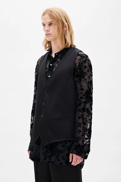 Ann Demeulemeester Juikko Classic Waistcoat In Multi