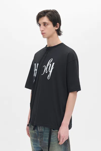 Ann Demeulemeester Hardon High Comfort Fit T-shirt In Black