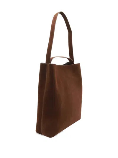 Aesther Ekme Cacao Colored Suede Bag In Brown