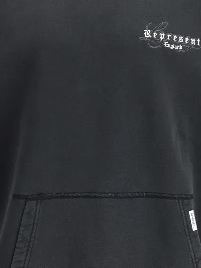 Represent England Legacy Hoodie In Gray