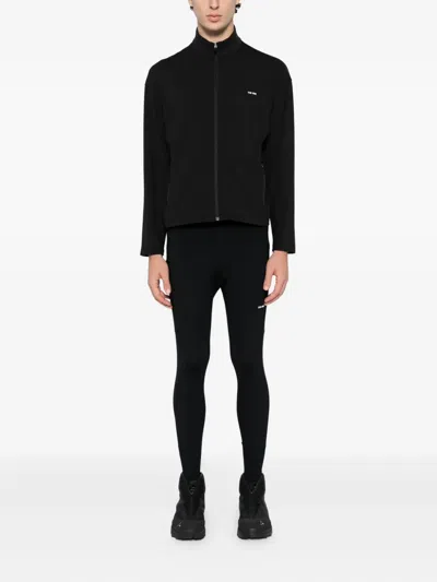 Team Wang Design Logo-printed Track Performance Jacket In Animal Print