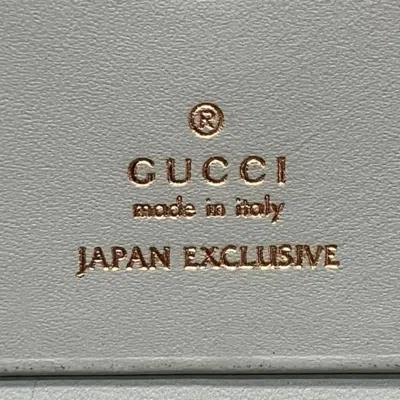 Pre-owned Gucci Light Green Leather Wallet (bi-fold) ()
