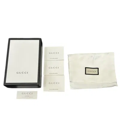 Pre-owned Gucci Light Green Leather Wallet (bi-fold) ()