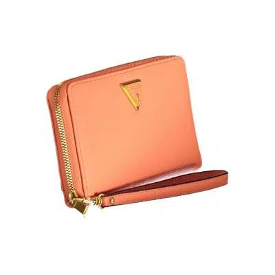 Guess Jeans Orange Polyethylene Wallet In Orange