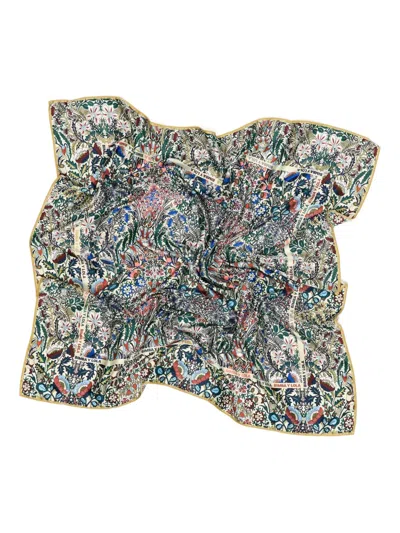 Bimba Y Lola Wallpaper Logo Frame Scarf In Multi