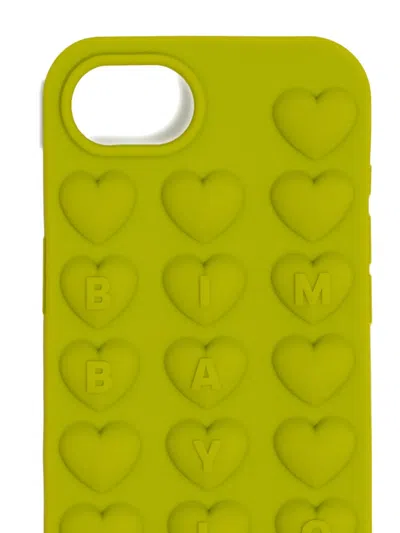 Bimba Y Lola Heart-embellished Iphone 16 Case In Green