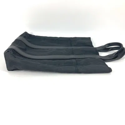Pre-owned Hermes Black Nylon Shoulder Bag Tote Bag ()
