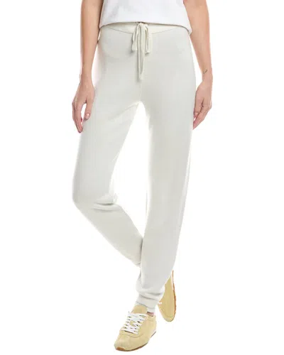 Splendid Sydney Sweater Cashmere-blend Jogger Pant In Gray