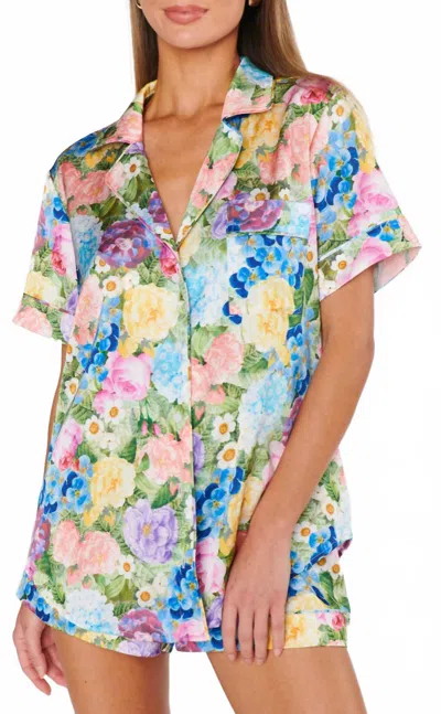 Show Me Your Mumu Slumber Pajama Set In Flower Shop In Multi