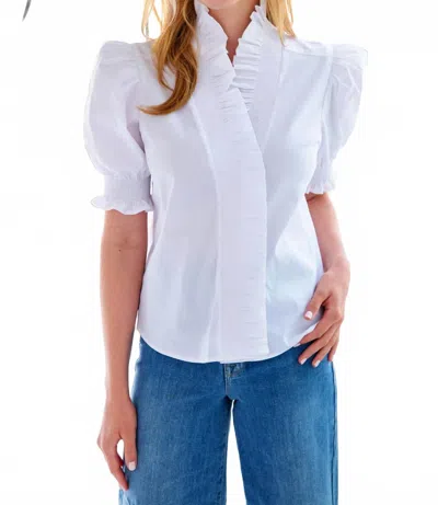 Finley Cici Top White Cotton In White