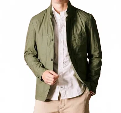 Relwen Flyweight Flex Blazer In Army Green In Green