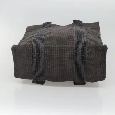 Pre-owned Hermes Hermès Herline Grey Canvas Backpack Bag ()