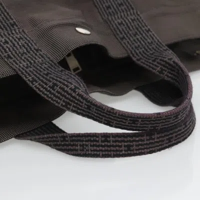Pre-owned Hermes Hermès Herline Grey Canvas Tote Bag ()