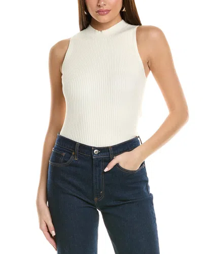Michael Stars Kara Mock Neck Shell In White